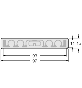 Mobile data carrier - TW860-960-L97-15-F-B44 Turck 