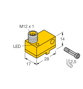 Датчик магнитного полядля пневмоцилиндров - BIM-NST-AP6X-H1141 - 4685400 Turck