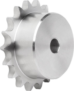 Norelem 22255 Sprockets single 1/2“ x 5/16“ stainless steel DIN ISO 606