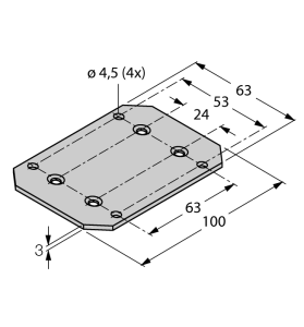 Аксессуары для монтажаДатчик контроля потока - FTCI-MP01AL - 6870040 Turck 