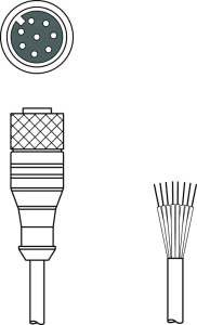 Кабель соединительный Leuze electronic 50135129