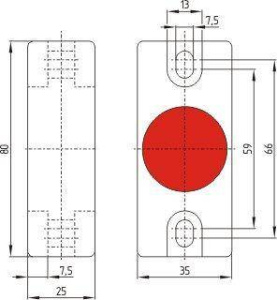 Schmersal. Magnetic reed switch - BP 22/2