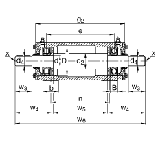 Стационарные подшипниковые узлы VRE324-B