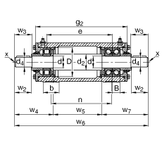 Стационарные подшипниковые узлы VRE305-C
