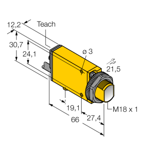 Фотоэлектрический датчикдиффузионный датчик - SME312DV - 3064083 Turck