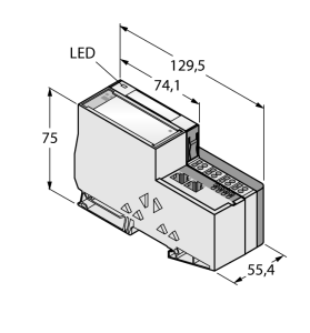 Комплект в IP20 - TI-BL20-E-EN-2 - 7030614 Turck 