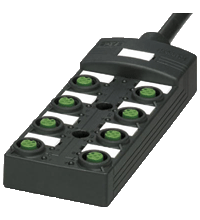 Pepperl+Fuchs. Splitter boxes V1-8/16A-E2-8M-PUR-V23-G