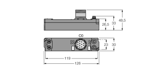 Piconet® модуль расширения для IP-Linkодноканальный датчик SSI интерфейс - SNNE-10S-0005 - 6824214 Turck 