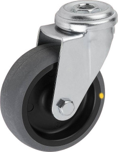 Norelem 95010_L Swivel castor, electrically conductive