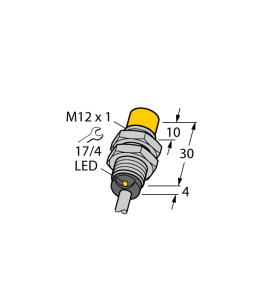 Индуктивный датчик - NI5-G12-Y1X - 40101 Turck