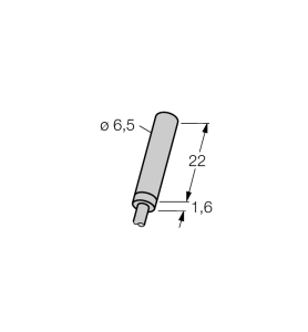Индуктивный датчик - BI1,5-EH6,5K-Y1 - 1004600 Turck
