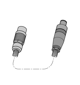 High temperature connection cableдля индуктивных датчиков до 250°C - HTC1102 10M - 1602407 Turck