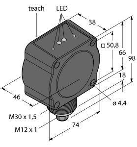 Радарный датчик - QT50R-EU-AFHQ - 3025370 Turck 