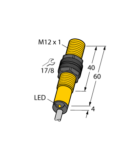 Индуктивный датчик - BI2-S12-AD4X - 44530 Turck