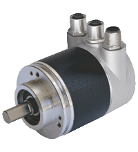 Pepperl+Fuchs. Multiturn absolute encoder EVM58-PN