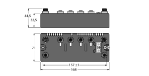 Компактная станция промышленной шины BL для PROFIBUS-DP4 analoge Eingange fur Pt and Ni Sensoren - BLCDP-4M12LT-2AI-PT-2AI-PT - 6811184 Turck 