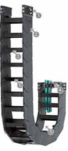Series 143 - chain, with crossbars every other link Igus 