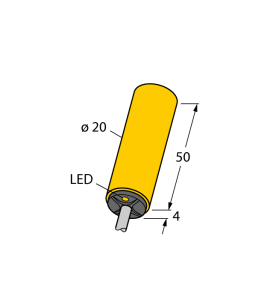 Индуктивный датчик - NI10-K20-AN6X - 46641 Turck