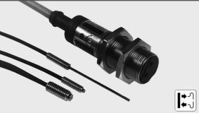EF1801PPAS-1 датчик оптоволоконный,100MM,PNP,NO+NC,PL