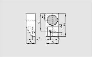 Schmersal. Magnetic reed switch - BP 21 S