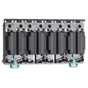 GEFRAN 10185 R-BUS Backplane with 4, 8, 12, 18 positions for I/O module of system 
