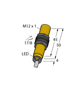 Индуктивный датчик - BI3U-S12-AN6X - 1634520 Turck