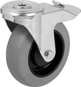 Norelem 95026-01_LS Swivel castors with stop fix