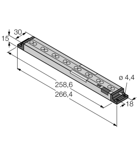 Pick-to-Lightдатчик положениясветовая сетка - PVD225Q - 3070991 Turck 