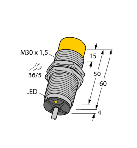 Индуктивный датчик - NI20U-M30-AN6X - 1646120 Turck 