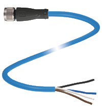 Pepperl+Fuchs. Cable connector, NAMUR V1-G-N4-40M-PVC
