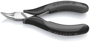 Knipex 35 42 115 ESD Плоскогубцы захватные для электроники антистатические 