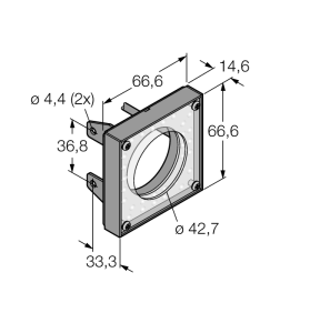 Системы машинного зрениякольцевая подсветка - LEDWRM62X62W - 3012403 Turck 