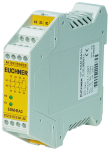 Реле безопасности для контроля аварийных цепей Euchner ESM-BA302 