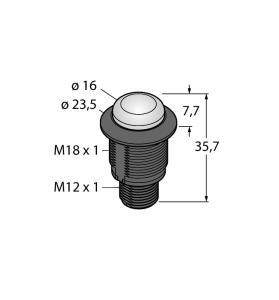 Светодиодный индикатормаяк - S18LRXXPQ Turck
