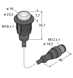 Светодиодный индикатормаяк - S18LGRYPQP Turck