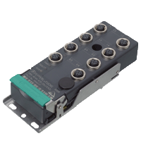 Pepperl+Fuchs. AS-Interface sensor/actuator module VBA-4E4A-G12-ZEJ/EA2L