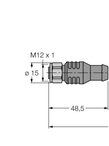 Кабель фильдбас для системы фильдбасв соответствии с IEC61158-2, 4-полярный - RKCV-FBY48BU-1M/5D - 8900091 Turck