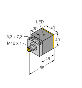 Индуктивный датчик - NI20-CK40-Y1X-H1141 - 4065200 Turck