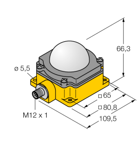 Светодиодный индикатор - K80LGRXPQ - 3079465 Turck