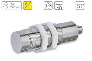 PIL P53-150-M30-U-CM12 Edelstahl Ultraschall Abstandssensor bis 1500 mm Reichweite
