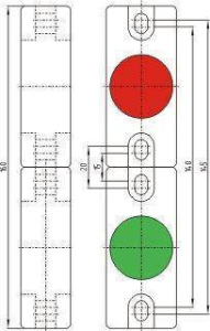 Schmersal. Magnetic reed switch - BP 22 N (S)