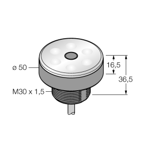 Подсветка рабочего местаSpotleuchte - WL50PB - 3013484 Turck 