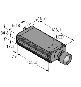 Видеосистемы Камера со встроенными функциями анализа изображения - P4G1.3I - 3073610 Turck 