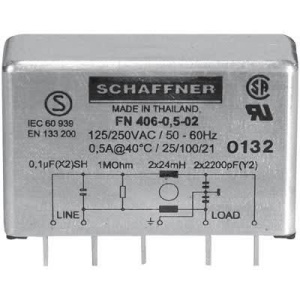 Фильтр Schaffner FN406-0.5-02