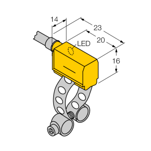 Датчик магнитного полядля пневмоцилиндров - BIM-PST-AN6X - 46241 Turck