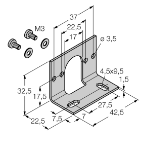 Измерение давленияАксессуары для монтажа - PK-N-MZ-002 - 6835026 Turck 