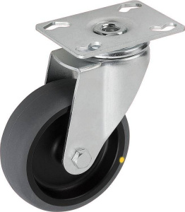 Norelem 95012_L Swivel castor, electrically conductive