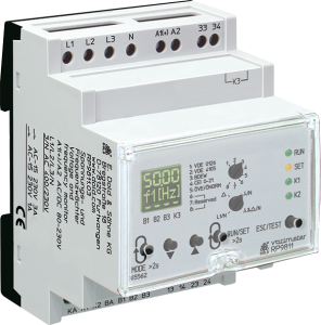DOLD. Voltage and frequency monitor for generator sets on public grid, international RP 9811 