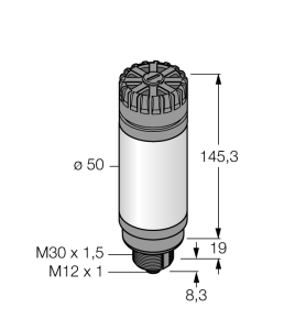 Светодиодный индикаторбашенный индикатор - CL50XRXAPQ - 3010470 Turck