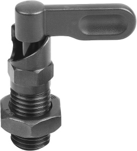 Задвижка с упором, форма B и D Kipp K1284_BD 
